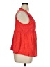 Eyeshadow Orange Sleeveless Blouse Size XL - photo 4