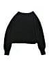 Habitual Solid Black Sweatshirt Size 16 - photo 1