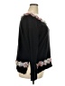 JJ Basics Floral Black Pullover Sweater Size 2X - photo 4