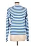 Lands' End 100% Cotton Blue Cardigan Size L - photo 2