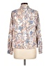 Talbots Paisley Ivory Long Sleeve Blouse Size Lg Petite - photo 2