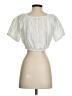 J.Crew 100% Cotton White Short Sleeve Blouse Size XXS - photo 2