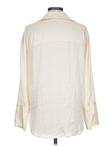 Banana Republic Long Sleeve Silk Top (view 2)