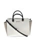 MICHAEL Michael Kors 100% Leather Gray White Leather Satchel One size - photo 1