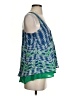 Maeve 100% Polyester Green Sleeveless Blouse Size S - photo 4