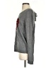 New York & Company 100% Acrylic Hearts Gray Pullover Sweater Size S - photo 5