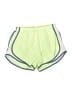 Nike 100% Polyester Color Block Green Athletic Shorts Size M - photo 1