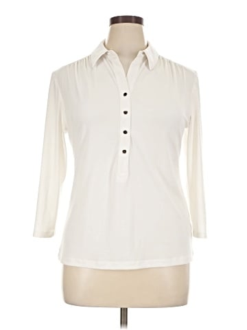 PREMISE 3/4 Sleeve Blouse (view 1)