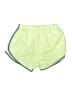 Nike 100% Polyester Color Block Green Athletic Shorts Size M - photo 2