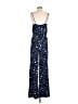 Honey Punch 100% Rayon Stars Blue Jumpsuit Size S - photo 2