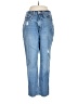 Old Navy Hearts Blue Jeans Size 8 - photo 1