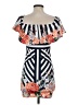 Jealous Tomato Print Blue Cocktail Dress Size S - photo 2