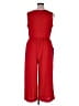 Gilli Solid Red Jumpsuit Size 1X - photo 2