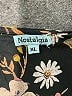 Nostalgia 100% Rayon Black 3/4 Sleeve Blouse Size XL - photo 7