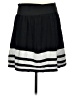 Maurices Stripes Black Casual Skirt Size M - photo 2