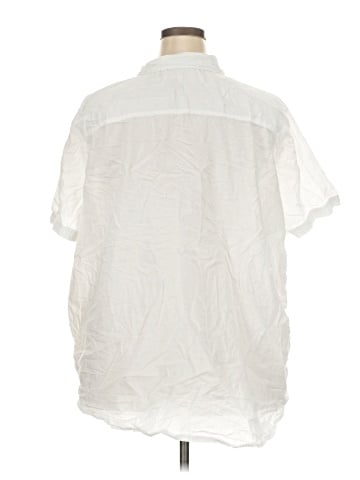 Woman Within Short Sleeve Button-Down Shirt (view 2)