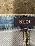 NYDJ Hearts Blue Jeans Size 24W - photo 4
