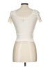 Forever 21 Ivory Short Sleeve Top Size L - photo 2