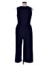 Gilli Solid Blue Jumpsuit Size 1X - photo 2
