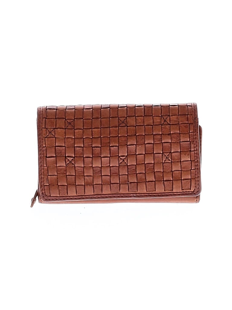 Pre-owned Assorted Brands Leather Wallet In Brown