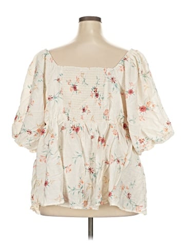 Torrid 3/4 Sleeve Blouse (view 2)