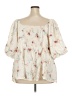 Torrid Ivory 3/4 Sleeve Blouse Size 4X Plus (4) - photo 2