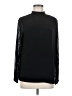 Anne Klein Solid Black Long Sleeve Blouse Size M - photo 1