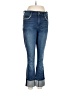 NYDJ Hearts Blue Jeans Size 8 - photo 1