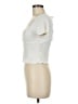 Atelier White Short Sleeve Top Size M - photo 5