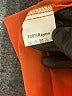HOTOUCH 100% Rayon Orange Long Sleeve Button-Down Shirt Size M - photo 8
