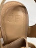 Just Fab Tan Sandals Size 8 1/2 - photo 3