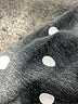 Perfect Peach Polka Dots Black Short Sleeve Top Size XL - photo 8