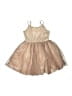 Zenzi Metallic Tan Dress Size S (kids) - photo 1