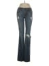 Guess Hearts Blue Jeans Size 24 waist - photo 1