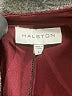 Halston 100% Polyester Burgundy Sleeveless Blouse Size L - photo 7