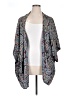 Xhilaration 100% Polyester Gray Kimono Size XL - XXL - photo 1