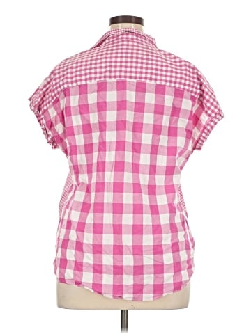 Christopher & Banks Short Sleeve Blouse (view 2)