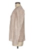 Ann Taylor 100% Polyester Tan Long Sleeve Blouse Size 6 - photo 5
