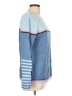 Unbranded 100% Viscose Color Block Blue Pullover Sweater Size L - photo 4