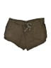 RVCA 100% Rayon Solid Brown Khaki Shorts Size S - photo 1