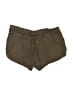 RVCA 100% Rayon Solid Brown Khaki Shorts Size S - photo 2