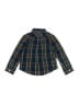Rugged Butts 100% Cotton Plaid Blue Long Sleeve Button-Down Shirt Size 4T - photo 2