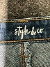 Style&Co Solid Blue Jeans Size 10 - photo 7