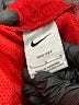 Nike 100% Polyester Red Athletic Shorts Size L (kids) - photo 3