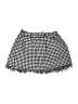 Biscotti Checkered-gingham Black Skirt Size 4 - photo 2