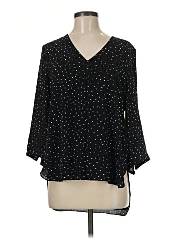 White House Black Market 3/4 Sleeve Blouse (view 1)