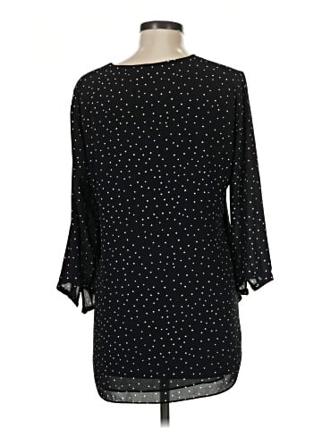 White House Black Market 3/4 Sleeve Blouse (view 2)