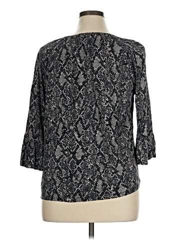 MICHAEL Michael Kors 3/4 Sleeve Blouse (view 2)