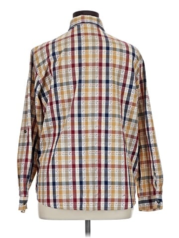 Alfred Dunner Long Sleeve Button-Down Shirt (view 2)