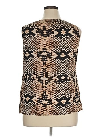 Evan Picone Sleeveless Blouse (view 2)
